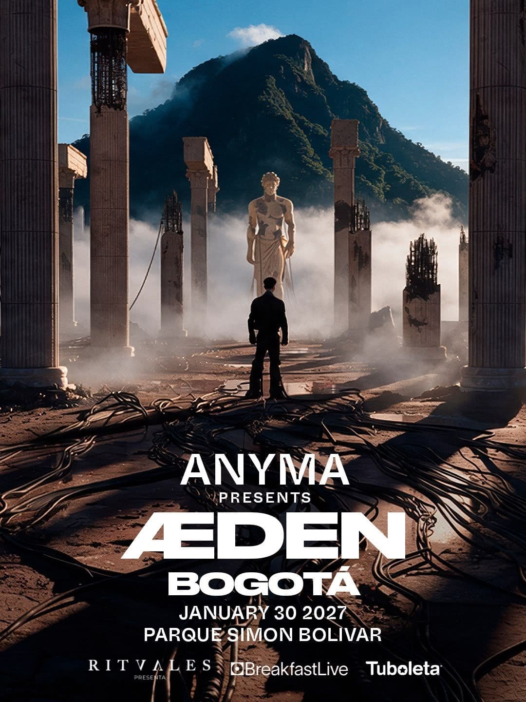 Flyer de Anyma Presents Aeden En Bogota | Pre Registro