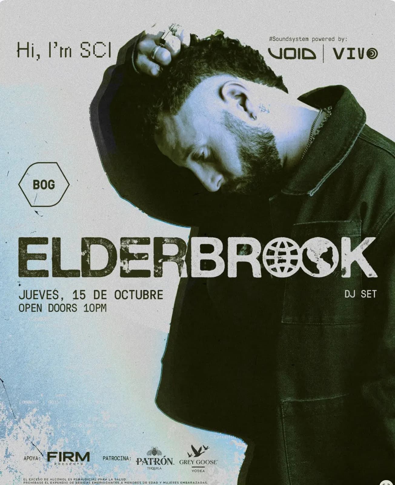 Flyer de Elderbrook En Bogotá