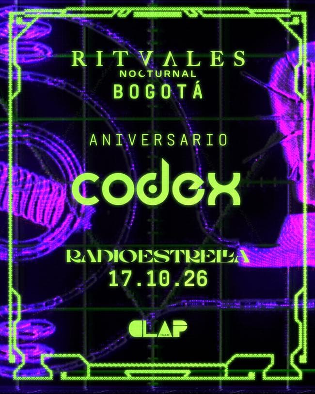 Flyer de Rituales + Codex Aniversario