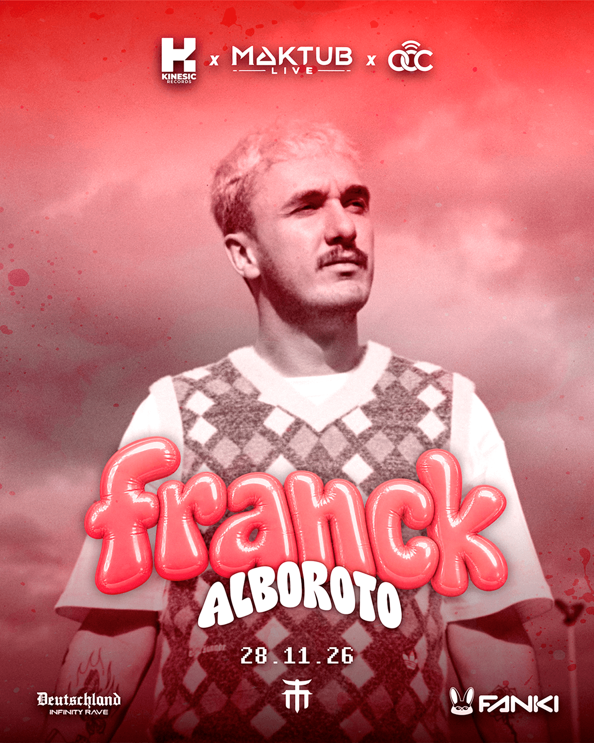 Flyer de Franck En Medellin