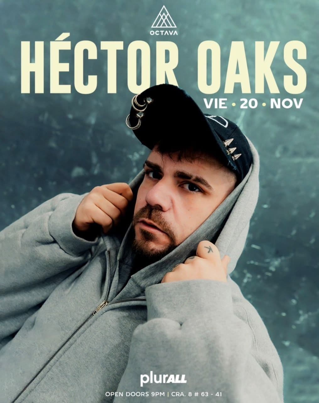 Flyer de Hector Oaks En Bogotá