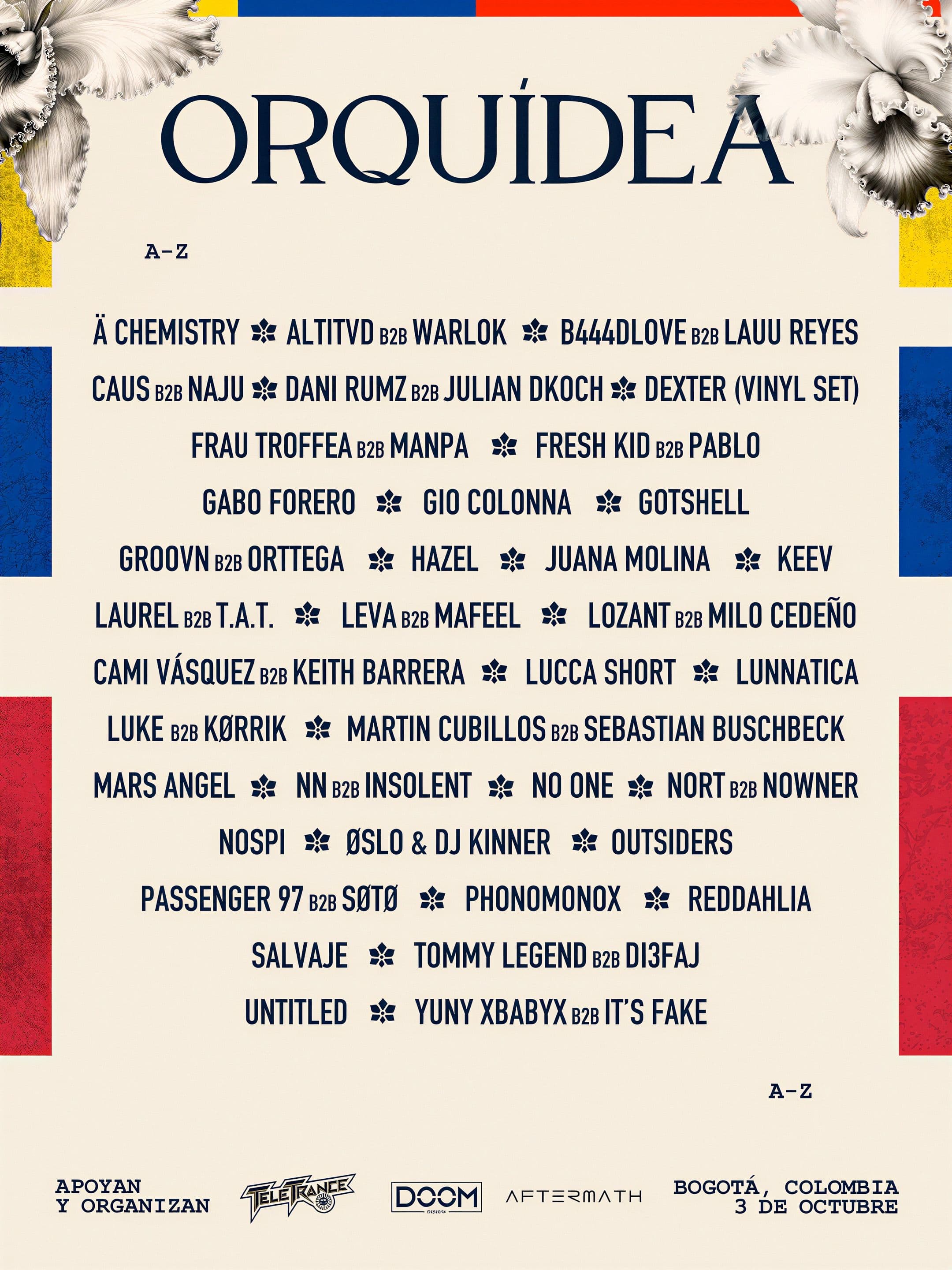 Flyer de Orquidea