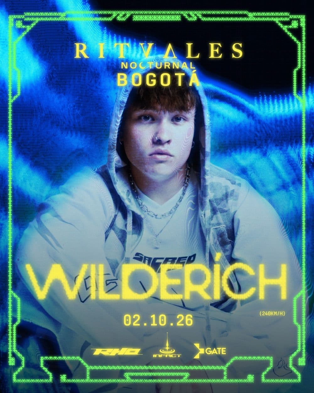 Flyer de Wilderích x Ritvales Nocturnal